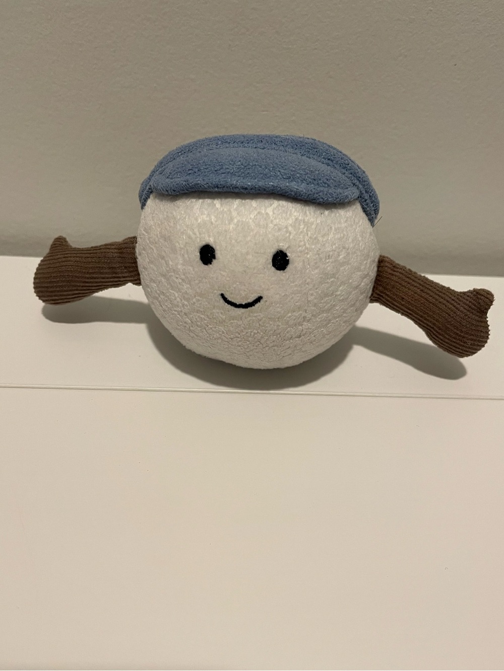 Jellycat Amuseable Golf Ball Plush with Blue Visor